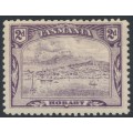 AUSTRALIA / TAS - 1905 2d deep purple Hobart, perf. 11, A crown watermark, MH – SG # 245a