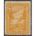 AUSTRALIA / TAS - 1909 4d orange-buff Russell Falls, perf. 11, crown A watermark, MH – SG # 247b