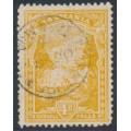 AUSTRALIA / TAS - 1912 4d orange-yellow Russell Falls, perf. 11, crown A watermark, used – SG # 247da