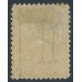 AUSTRALIA / TAS - 1880 5/- sage-green St. George postal fiscal, perf. 12, MH – SG # F15