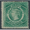 AUSTRALIA / NSW - 1866 5d sea-green Diadem, perf. 13:13, ‘5’ watermark, MH – SG # 162