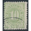 AUSTRALIA / NSW - 1891 10/- green Postage Due, perf. 10:10, CTO – SG # D9