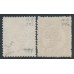 AUSTRALIA / QLD - 1907 5d dull brown & sepia QV, crown A watermark, used – SG # 295+295a
