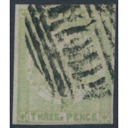 AUSTRALIA / NSW - 1850 3d emerald-green Sydney Views, used – SG # 43