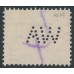 AUSTRALIA / WA - 1903 4d chestnut Swan, WA perfin, used – SG # 119 AUSTRALIA / WA - 1903 4d chestnut Swan, WA perfin, used – SG # 119