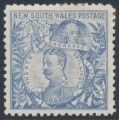 AUSTRALIA / NSW - 1905 20/- blue Governors, perf. 11, A crown watermark, MH – SG # 350 AUSTRALIA / NSW - 1905 20/- blue Governors, perf. 11, A crown watermark, MH – SG # 350