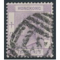 HONG KONG - 1882 10c mauve QV, Shanghai cancel – SG # 36 / Z799