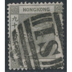 HONG KONG - 1865 96c brownish black QV, Shanghai cancel – SG # 19a / Z783