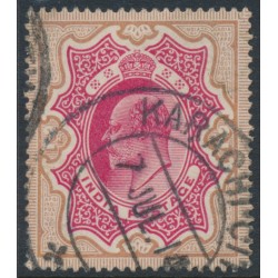 INDIA - 1903 2Rp carmine/yellow-brown KEVII, Pakistan cancel – SG # 139