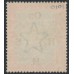 INDIA - 1925 2R on 10R green/scarlet KEVII, o/p On H.M.S., used – SG # O101