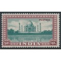 INDIA - 1949 5R blue-green/red-brown Taj Mahal, MNH – SG # 322