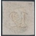 AUSTRALIA / NSW - 1854 1/- brownish red Diadem, imperforate, '12' watermark, used – SG # 101