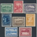 AUSTRALIA / TAS - 1900 ½d to 6d Pictorials set of 8, TAS watermark, MH – SG # 229-236