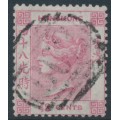 HONG KONG - 1865 48c rose QV, inverted crown CC watermark, used – SG # 17w