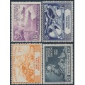 SINGAPORE - 1949 UPU set of 4, MNH – SG # 33-36