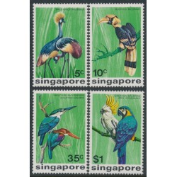 SINGAPORE - 1975 Birds set of 4, MNH – SG # 260-263