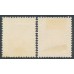HONG KONG - 1946 $1 orange/green KGVI, both papers, MH – SG # 1536+156b