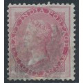 INDIA - 1855 8a carmine QV, on blue paper, no watermark, used – SG # 36