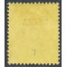 HONG KONG - 1917 12c purple on yellow KGV, o/p CHINA, MH – SG # 7