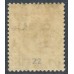 HONG KONG - 1922 8c grey KGV, o/p CHINA, MH – SG # 22