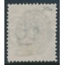 DENMARK - 1871 2Sk ultramarine/light blue-grey Numeral, perf. 14:13½, used – Facit # 20a