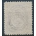 DENMARK - 1870 48Sk lilac/brown Numeral, perf. 12½:12½, used – Facit # 27