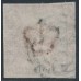 DENMARK - 1856 4Sk light yellow-brown Crown, imperforate, dotted background, used – Facit # 4e DENMARK - 1856 4Sk light yellow-brown Crown, imperforate, dotted background, used – Facit # 4e