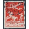 DENMARK - 1925 25øre red Airmail, used – Facit # 215