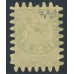 FINLAND - 1870 10Pen black Coat of Arms, roulette III, yellow paper, used – Facit # 7v3C3