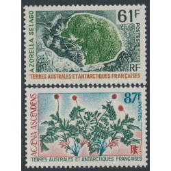 FRANCE / TAAF - 1973 Sub-Polar Plants set of 2, MNH – Michel # 83-84