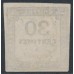 FRANCE - 1878 30c black Postage Due, imperforate, used – Michel # P8