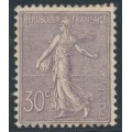 FRANCE - 1903 30c lilac Semeuse, MH – Michel # 112