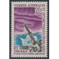 FRANCE / TAAF - 1967 20Fr Research Rocket Launch, MNH – Michel # 38 FRANCE / TAAF - 1967 20Fr Research Rocket Launch, MNH – Michel # 38