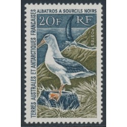FRANCE / TAAF - 1968 20Fr Albatross, MNH – Michel # 41