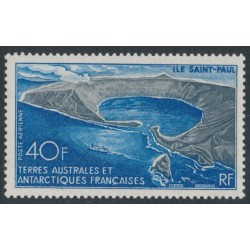 FRANCE / TAAF - 1969 40Fr Île Saint-Paul, MNH – Michel # 48