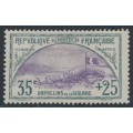 FRANCE - 1917 35c+25c green/violet War Orphans Charity, MH – Michel # 132