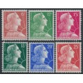 FRANCE - 1955 Marianne (Muller) set, MNH – Yvert # 1009A-1011C