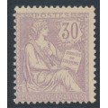 FRANCE - 1902 30c pale violet Droites de l’Homme, MH – Michel # 106