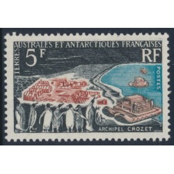 FRANCE / TAAF - 1963 5Fr Les Îles Crozet, MNH – Michel # 28