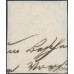 FRANCE - 1852 10c yellow-bistre President Napoléon, imperforate, used – Michel # 8a