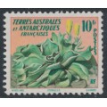 FRANCE / TAAF - 1958 10Fr Kerguelen Cabbage, MNH – Michel # 13