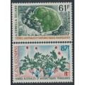 FRANCE / TAAF - 1973 Sub-Polar Plants set of 2, MNH – Michel # 83-84