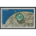 FRANCE / TAAF - 1962 50Fr Telecommunications Satellite, MNH – Michel # 27