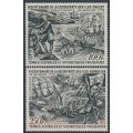FRANCE / TAAF - 1972  Îles Crozet & Kerguelen set of 2, MNH – Michel # 74+77
