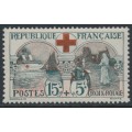FRANCE - 1918 15c+5c grey/red Red Cross, MH – Michel # 136 FRANCE - 1918 15c+5c grey/red Red Cross, MH – Michel # 136