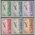FRANCE - 1936 85c to 3.50Fr Airmail set of 6, MH – Michel # 305-310 FRANCE - 1936 85c to 3.50Fr Airmail set of 6, MH – Michel # 305-310