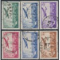 FRANCE - 1936 85c to 3.50Fr Airmail set of 6, used – Michel # 305-310 FRANCE - 1936 85c to 3.50Fr Airmail set of 6, used – Michel # 305-310