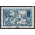 FRANCE - 1928 1.50Fr+8.50Fr blue Caisse d’Amortissement, used – Michel # 229 FRANCE - 1928 1.50Fr+8.50Fr blue Caisse d’Amortissement, used – Michel # 229