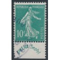 FRANCE - 1921 10c green Semeuse, PHÉNA advertisement, used – Michel # 141B FRANCE - 1921 10c green Semeuse, PHÉNA advertisement, used – Michel # 141B