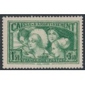 FRANCE - 1931 1.50Fr+3.50Fr green Caisse d’Amortissement, MNH – Michel # 261 FRANCE - 1931 1.50Fr+3.50Fr green Caisse d’Amortissement, MNH – Michel # 261